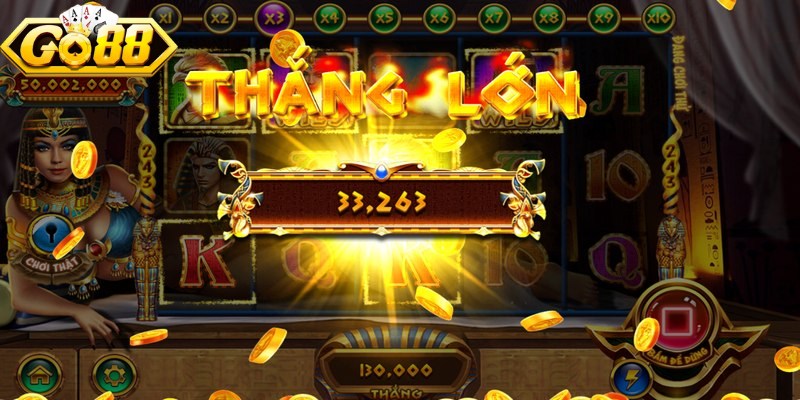 Cleopatra Go88 - Cuộc Phiêu Lưu Đổi Thưởng Bất Ngờ 3 Chọn mức cược phù hợp với chiến thuật của mình khi chơi