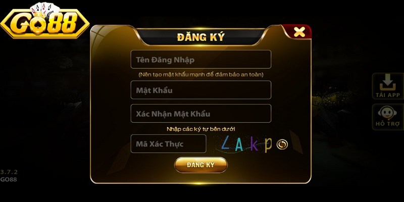 Ghi nhớ 3 bước đăng ký Go88 nhanh chóng, an toàn