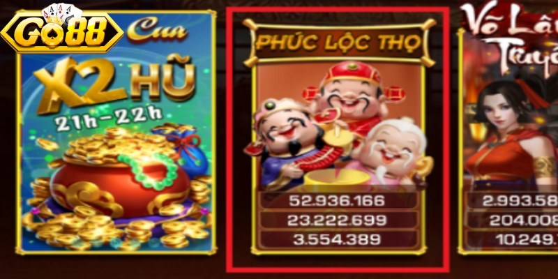 Phúc Lộc Thọ Go88 - Quay Thưởng Rinh Jackpot Tiền Tỷ 1 Phúc Lộc Thọ Go88 sừng sững như một biểu tượng của niềm tin và sự may mắn