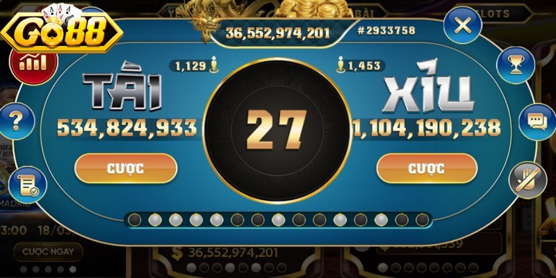 Tài Xỉu Tổng Điểm - Trải Nghiệm Game Cá Cược Đỉnh Cao 1 Tài xỉu tổng điểm trò chơi dựa trên kết quả của tổng số điểm từ 3 viên xúc xắc