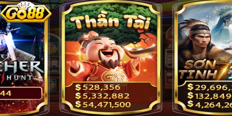 Thần Tài May Mắn Go88 - Siêu Phẩm Quay Hũ Trúng Lớn 1 Thần tài may mắn Go88 là một trong những game nổ hũ nổi bật
