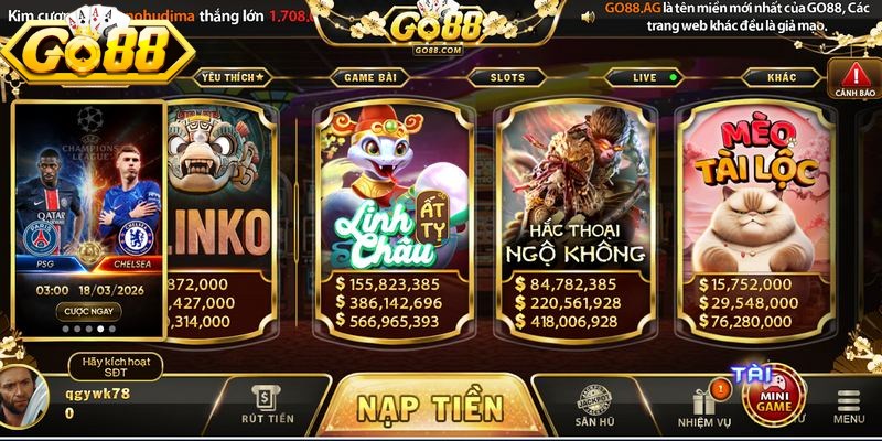 Vòng Quay May Mắn Go88 - Nhận Thưởng Cực Khủng Mỗi Ngày 1 Vòng quay may mắn Go88 mang đến cơ hội nhận thưởng lớn cho anh em