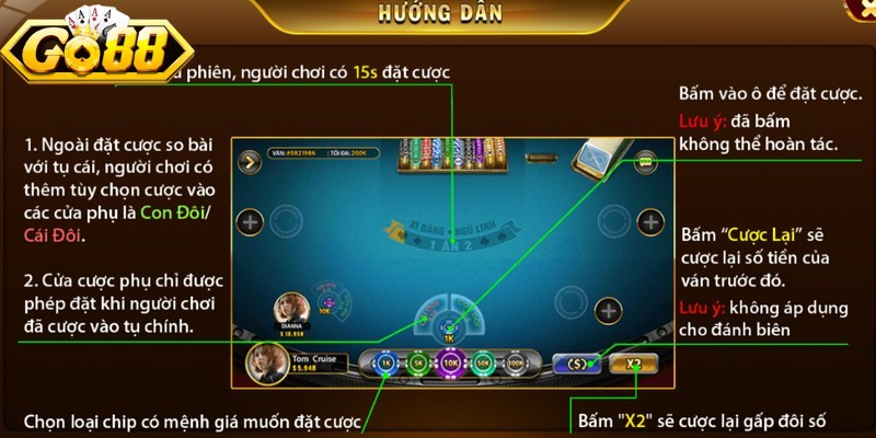 Xì Dách Go88 Cùng Bí Kíp Đọc Vị Đối Thủ Chuẩn Xác 2 Trong mỗi lượt chơi Xì dách Go88, bạn có thể lựa chọn nhiều hành động